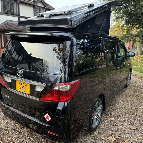 2009 Toyota Alphard Camper Van Auto 4 Berth 2.4 Petrol - Pro Conversion