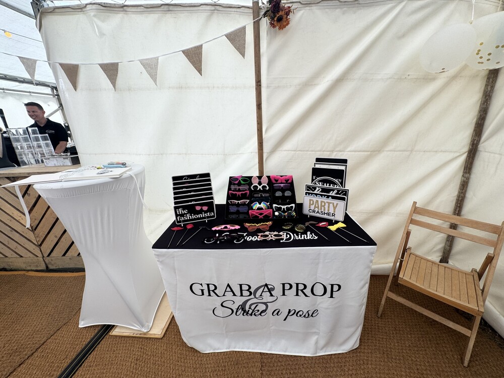 Wedding Photo Booth at Countryside Events Wiltshire