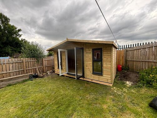#PVC063 16x8 Apex Summer House