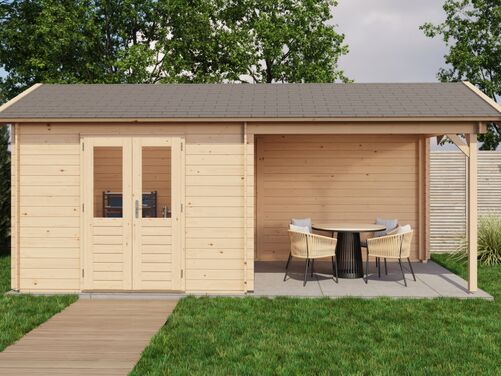 300cm x 300cm + 300cm Veranda