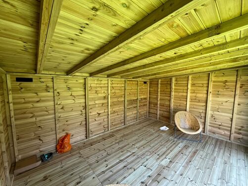 16x12 Pent Summer House