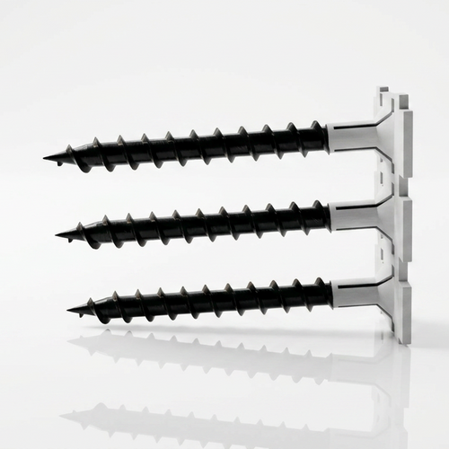 Coarse Thread Collated Drywall Screws (Black Phosphate)