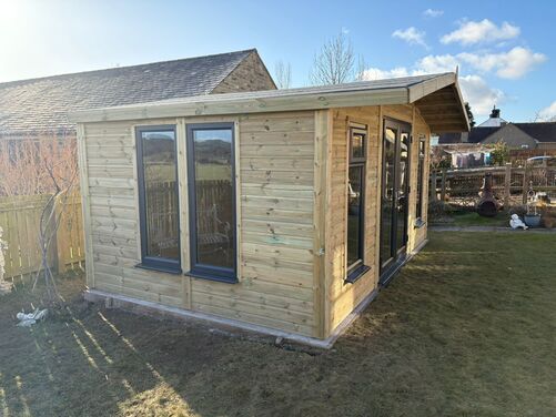 #PVC086 16x10 Apex Summer House