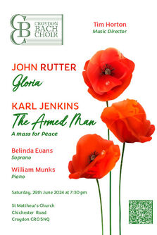 Poster Gallery | Croydon Bach Choir