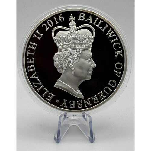2016 Queen Elizabeth 11 Silver 5 ounce proof coin
