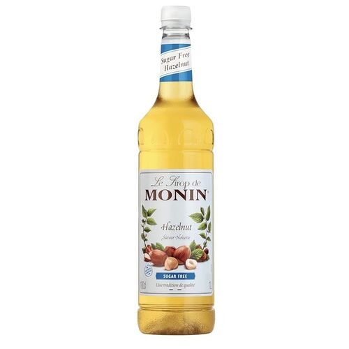 Hazelnut No Added Sugar Syrup by Monin - 1 Litre