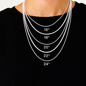 Sterling silver 1.5mm spiga chain