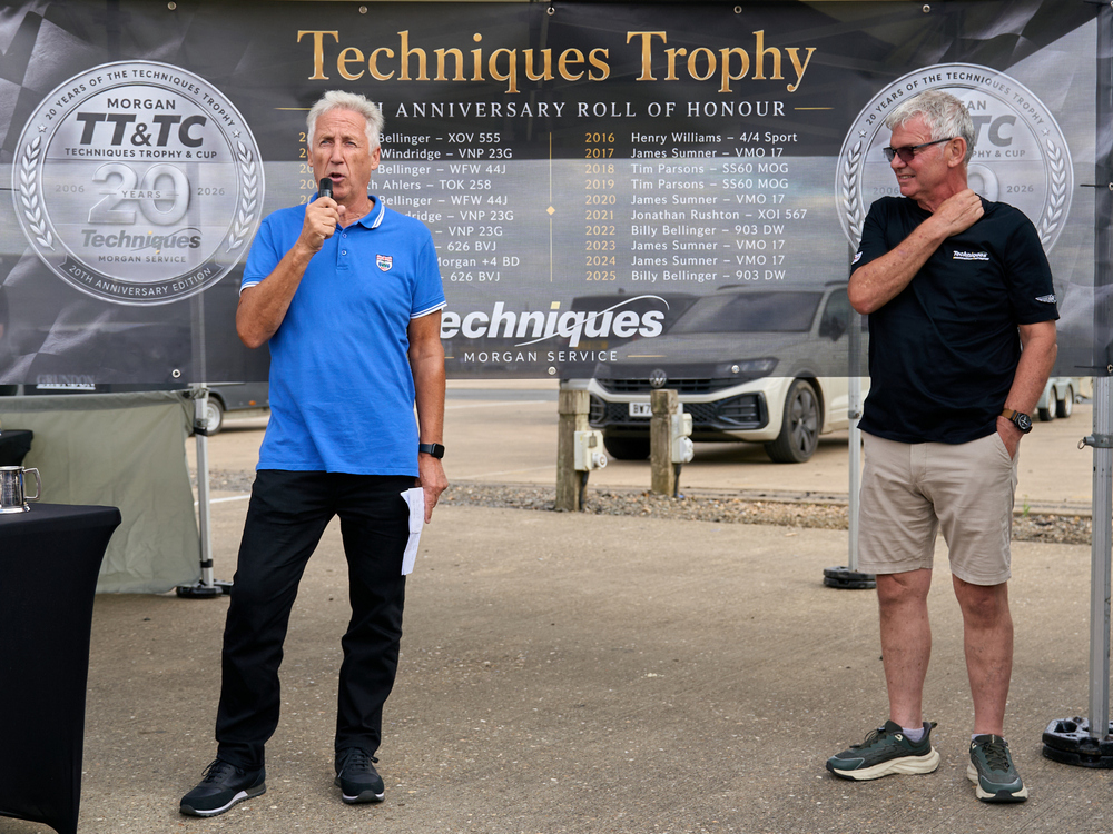 20th Anniversary of the Techniques Trophy | Techniques: Morgan Service Dealer - Morgan Service and Repairs