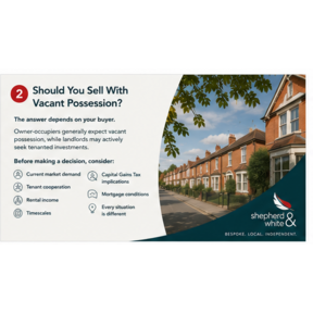 Selling a Rented Property in Leicestershire | Shepherd and White  | Free property valuation Coalville | Request a property valuation Ashby De La Zouch  | Average house price in Charnwood