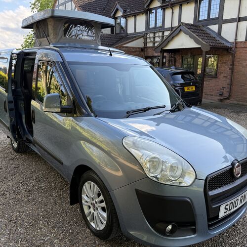 2010 Fiat Doblo Eleganza 1.6 Multijet Diesel Camper Van 2 Berth 89k Miles