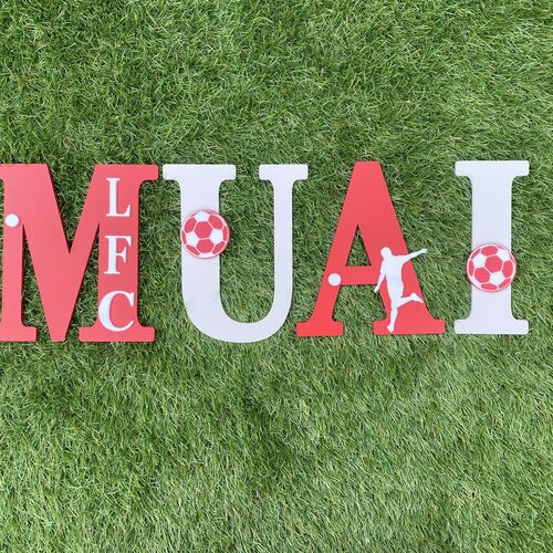 FOOTBALL THEME letters