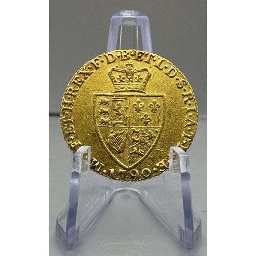 1790 King George 111 full gold spade Guinea