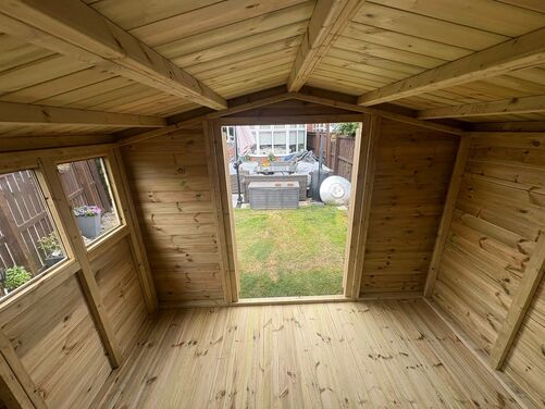 10x8 Apex Reverse Shed