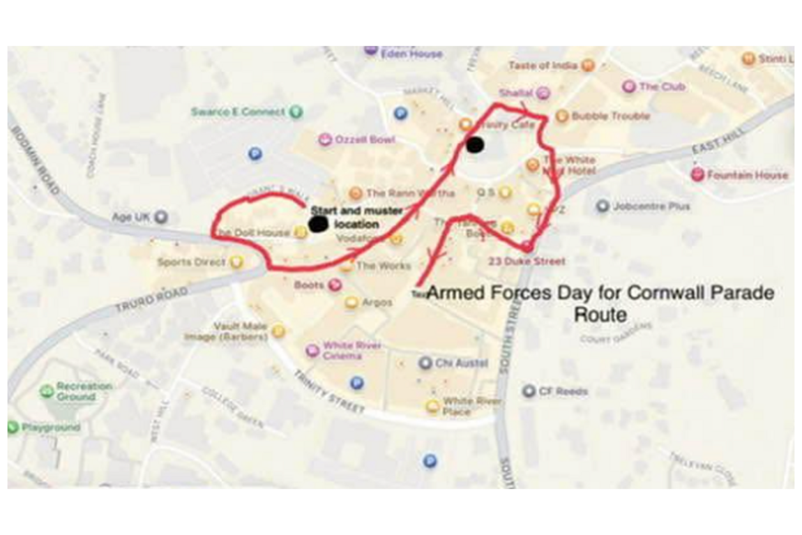 Cornwall Armed Forces Day 2026 Comes to St Austell | Provincial Grand Lodge of Cornwall | How to become a Freemason in Cornwall | Freemasonry lodges near me Cornwall  | What is Freemasonry in Cornwall UK