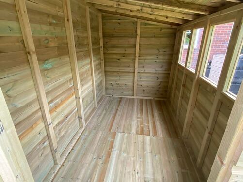 #P060 10x6 Pent Shed