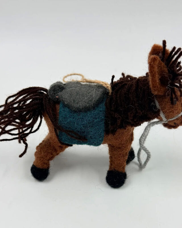 Horse Ornament/Deco- Brown