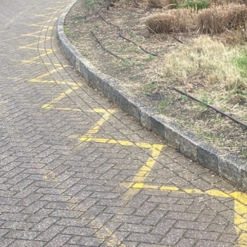 Yellow Line Painting