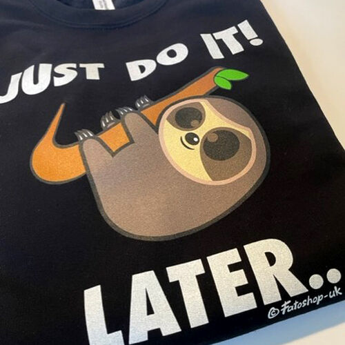 'Just Do it! Later..' Adults T-Shirt