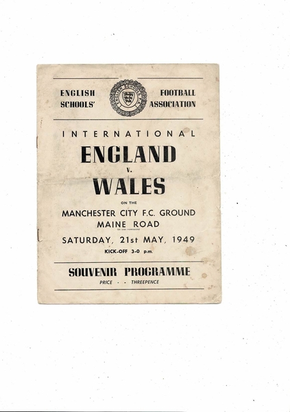 Football Programmes being listed today