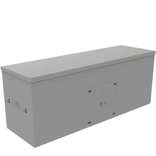 Grp One Piece Enclosure PWHG.8x2.5x3