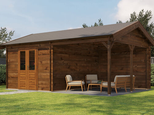 300cm x 400cm + 300cm Veranda