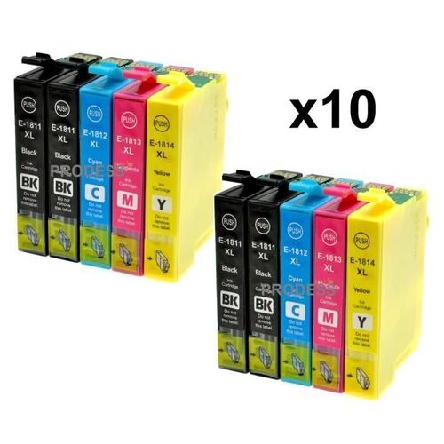 (18xl) (18) 10 pack