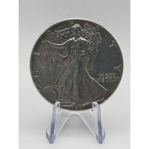 1987 silver one ounce silver Eagle