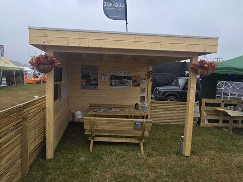 Ex Display 3.0mtr x 3.0mtr 28mm walled Gazebo Copy