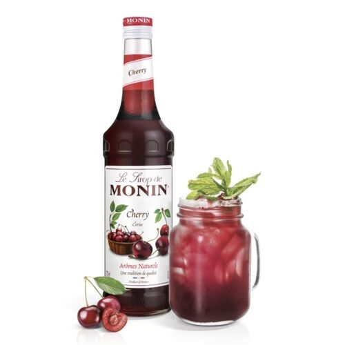 Morello Cherry Syrup by Monin Glass Bottle - 700ml