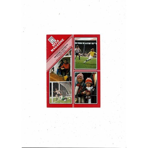 1980/81 Brentford v Gillingham Football Programme