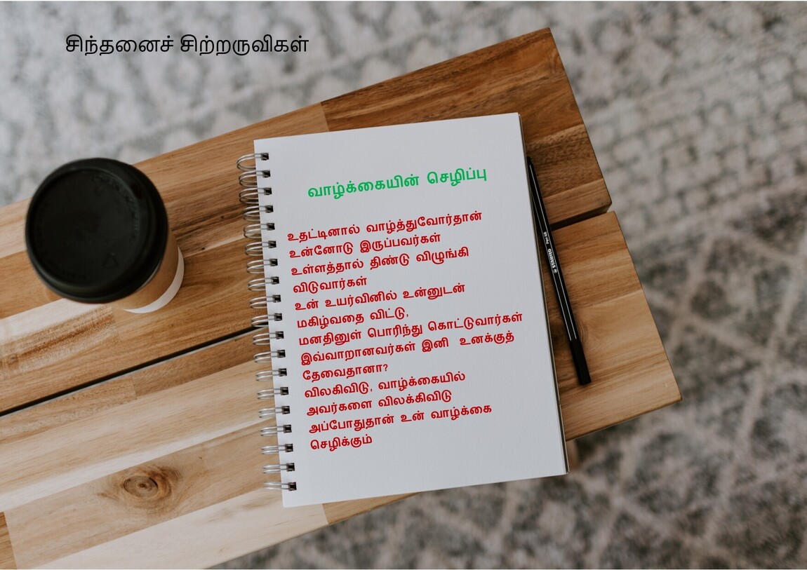 சிந்தனைச் சிற்றருவிகள் - வாழ்க்கையின் செழிப்பு
