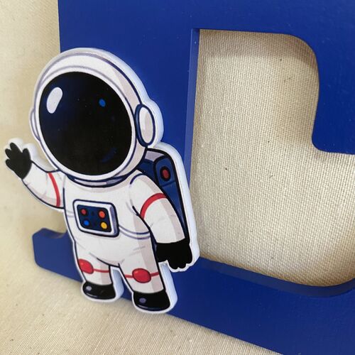 Personalised Space Theme Name Letters – Boys Bedroom Wall Decor