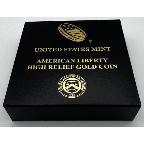 2015 $100 gold high relief American Liberty gold coin