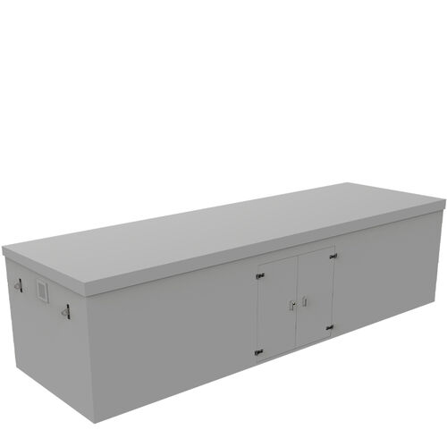 Grp One Piece Enclosure PWHG.8x2.5x2