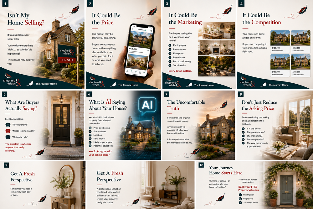 Why Isn’t My Home Selling? | Free Valuation Leicestershire | Shepherd &amp; White&amp; White