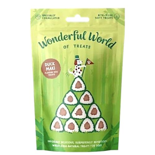Wonderful World of Treats Dog Food - Duck Maki 50g
