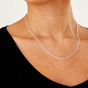 Sterling silver 1.5mm spiga chain