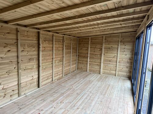 #BF003 20x10 Pent Summer House