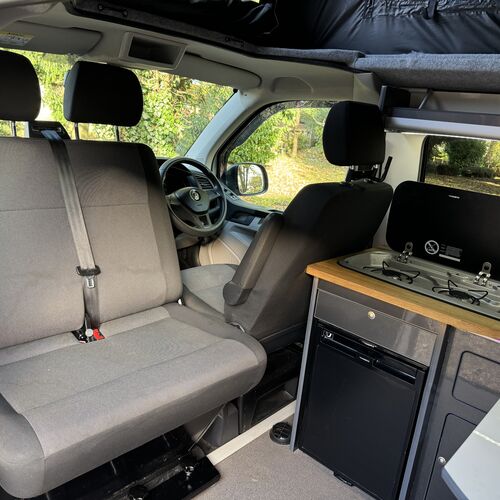 2016 VW T6 Camper Van 4 Berth 2.0 TDi T30 Black/White - Pro Conversion