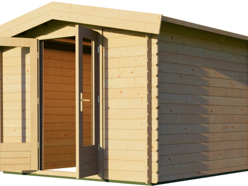 3.0mtr x 2.5mtr Apex Log Cabin Style building