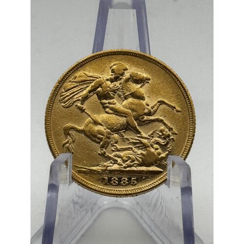 1885 ‘S’ Queen Victoria full gold sovereign