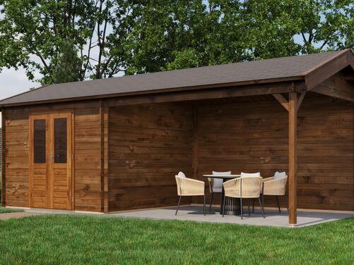 300cm x 300cm + 400cm Veranda