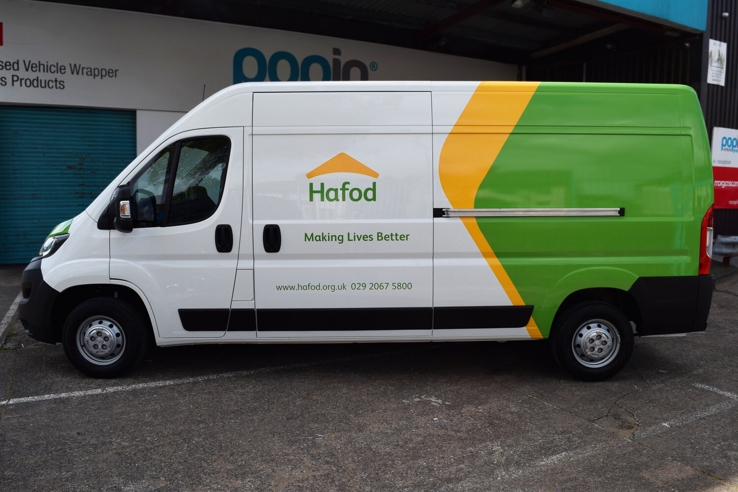 Hafod Housing - Peugeot Boxer 