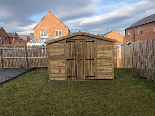 10x10 Apex Storage Shed