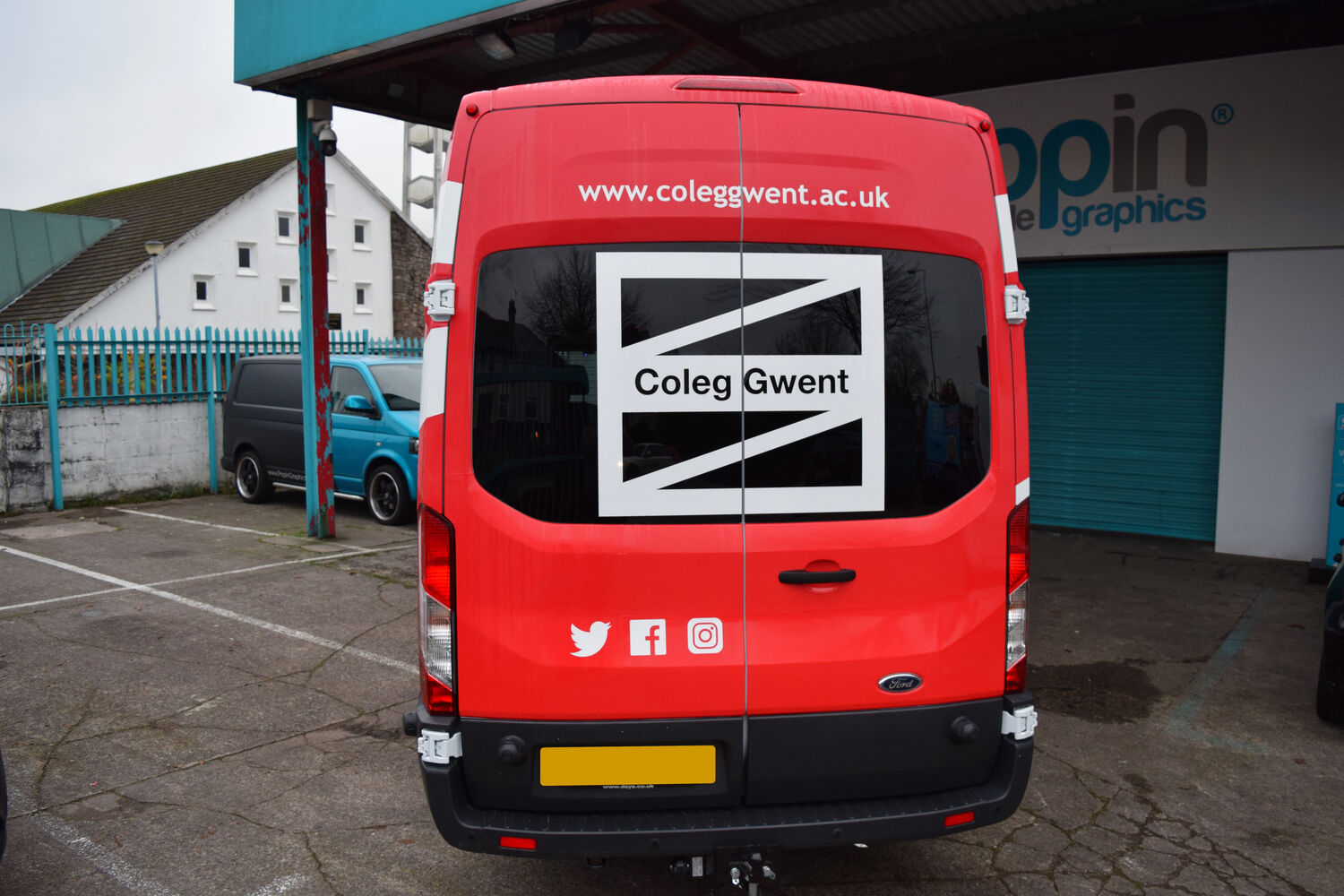 Coleg Gwent - 8x Ford Transit
