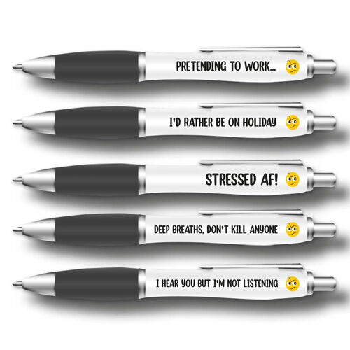 Stress Head Pen Set