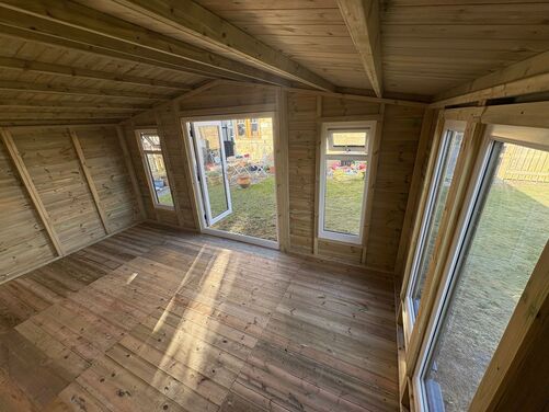 #PVC086 16x10 Apex Summer House