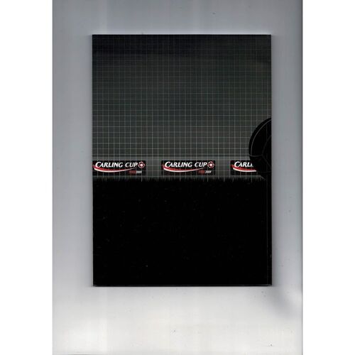 2009 Manchester United v Tottenham Hotspur League Cup Final