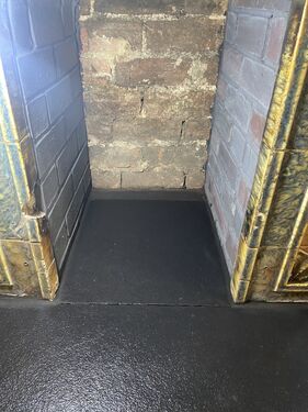 1920s fireplace refurbish. | Muscle Stone &amp; Brick Solutions | Stonework masonry builder -Reponiting-repair Cardiff | Brickwork builder -repointing -repair-Cardiff | Garden walls-extensions-patios-garages-porches-garden kitchen ovens-home structural repairs-BBQ.cardiff