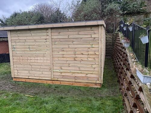24x12 Apex Summer House
